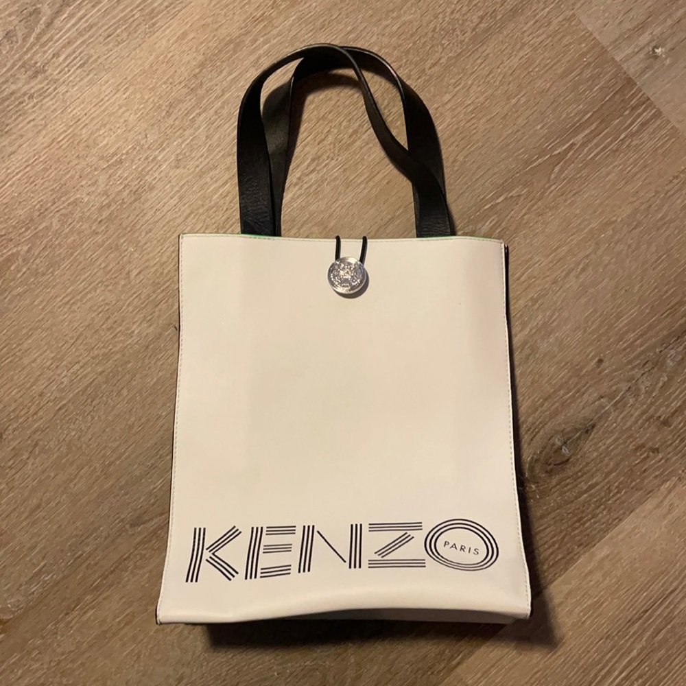 Kenzo X H&M limited Genuine Leather Tote Style Bag SOLD OUT EVERYWHERE